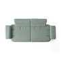 Atelier Del Sofa Bonjo Walnut - Sea Green